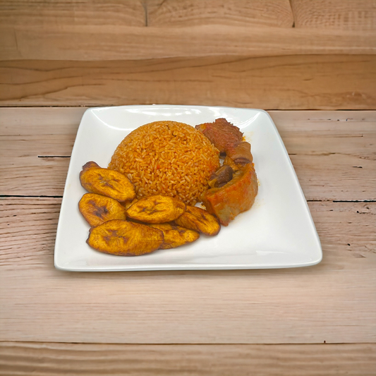 Nigerian Jollof Rice and Stew